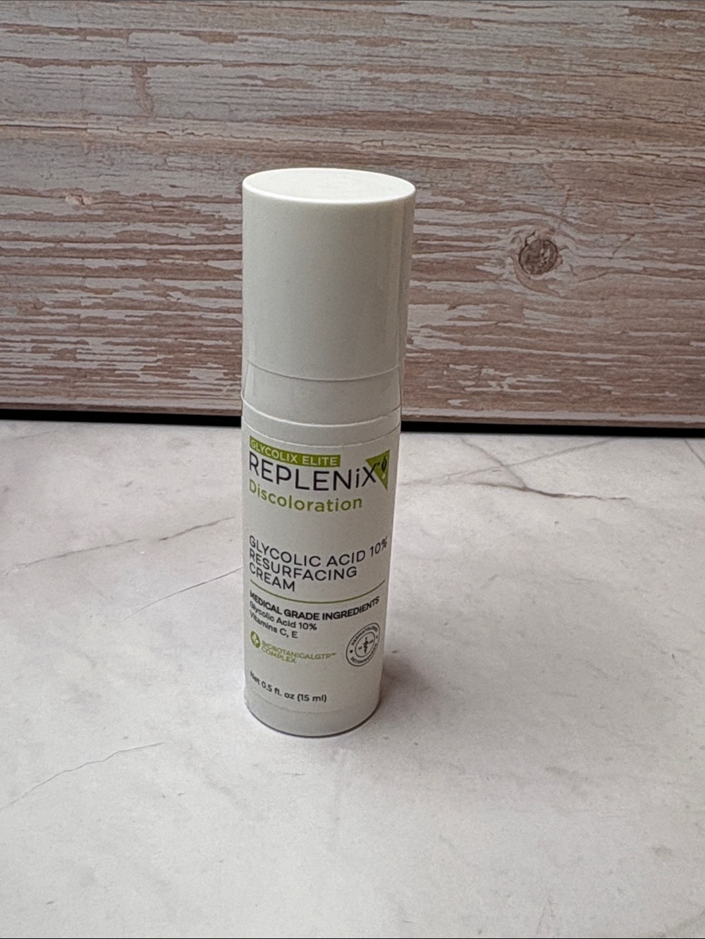 Replenix Discoloration Glycolic Acid 10% Resurfacing Cream 0.5 oz